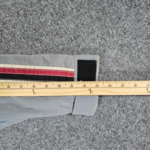 Vintage 90s Tommy Hilfiger Surfwear Pullover Zip Hooded Anorak Gray Men's XL‎ - Picture 8 of 8